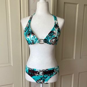 Bikini with Hardware Accents  New Never Worn
